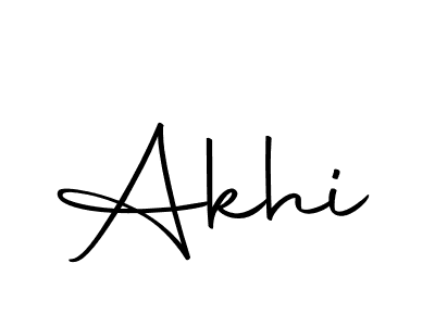 Make a beautiful signature design for name Akhi. With this signature (Autography-DOLnW) style, you can create a handwritten signature for free. Akhi signature style 10 images and pictures png