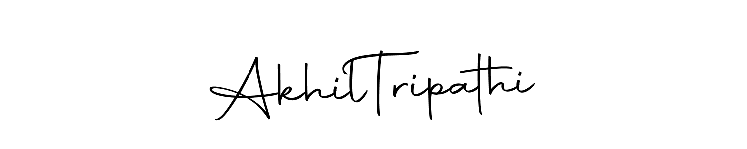 if you are searching for the best signature style for your name Akhil  Tripathi. so please give up your signature search. here we have designed multiple signature styles  using Autography-DOLnW. Akhil  Tripathi signature style 10 images and pictures png