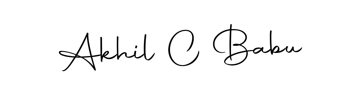 Also You can easily find your signature by using the search form. We will create Akhil C Babu name handwritten signature images for you free of cost using Autography-DOLnW sign style. Akhil C Babu signature style 10 images and pictures png