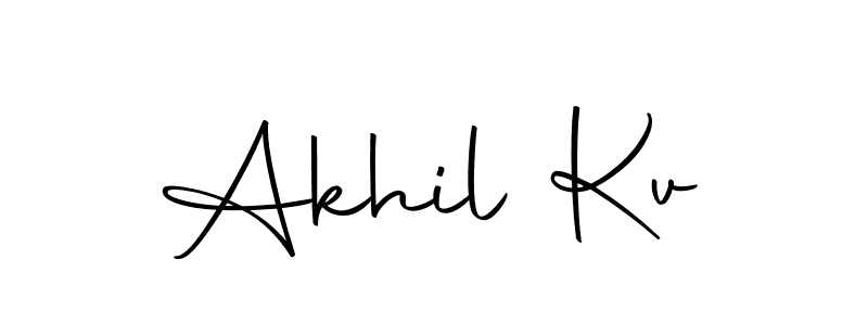 You should practise on your own different ways (Autography-DOLnW) to write your name (Akhil Kv) in signature. don't let someone else do it for you. Akhil Kv signature style 10 images and pictures png