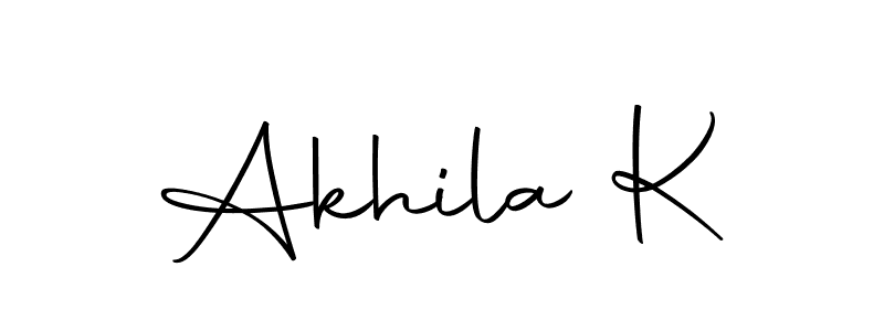 Once you've used our free online signature maker to create your best signature Autography-DOLnW style, it's time to enjoy all of the benefits that Akhila K name signing documents. Akhila K signature style 10 images and pictures png