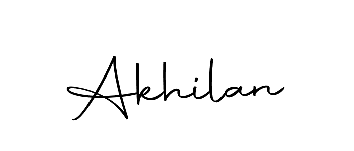 Make a beautiful signature design for name Akhilan. With this signature (Autography-DOLnW) style, you can create a handwritten signature for free. Akhilan signature style 10 images and pictures png