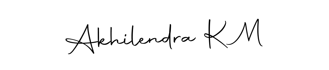 Here are the top 10 professional signature styles for the name Akhilendra K M. These are the best autograph styles you can use for your name. Akhilendra K M signature style 10 images and pictures png