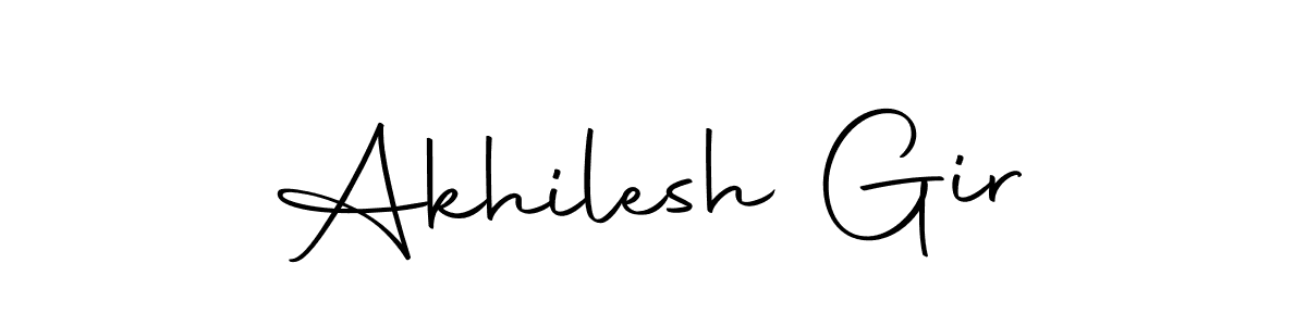 It looks lik you need a new signature style for name Akhilesh Gir. Design unique handwritten (Autography-DOLnW) signature with our free signature maker in just a few clicks. Akhilesh Gir signature style 10 images and pictures png