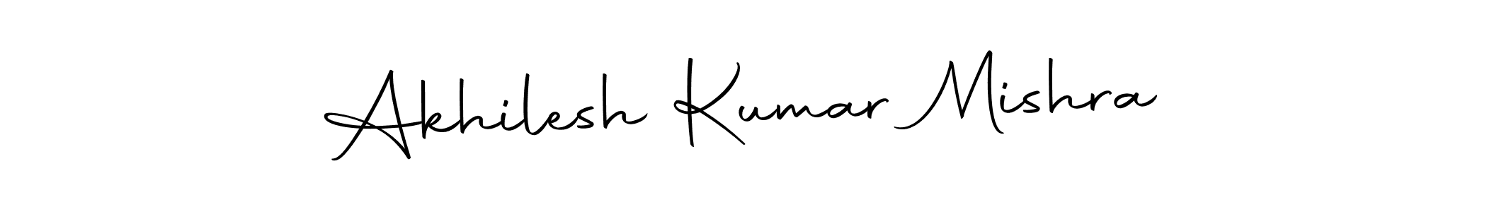 Create a beautiful signature design for name Akhilesh Kumar Mishra. With this signature (Autography-DOLnW) fonts, you can make a handwritten signature for free. Akhilesh Kumar Mishra signature style 10 images and pictures png