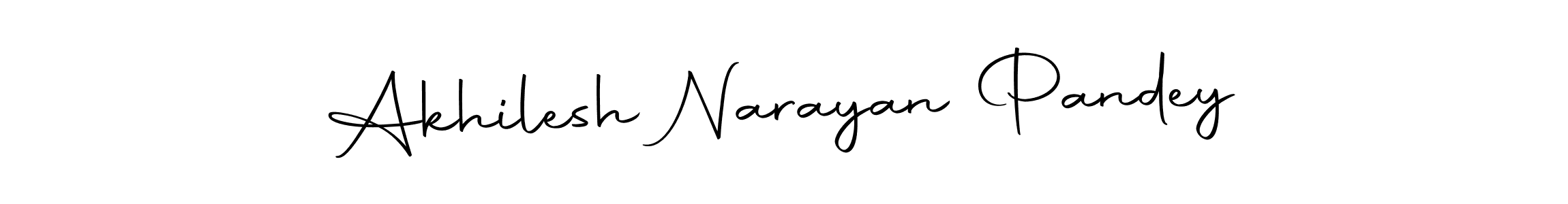 Create a beautiful signature design for name Akhilesh Narayan Pandey. With this signature (Autography-DOLnW) fonts, you can make a handwritten signature for free. Akhilesh Narayan Pandey signature style 10 images and pictures png