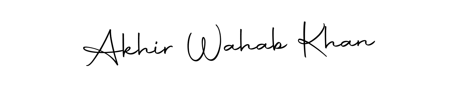 Once you've used our free online signature maker to create your best signature Autography-DOLnW style, it's time to enjoy all of the benefits that Akhir Wahab Khan name signing documents. Akhir Wahab Khan signature style 10 images and pictures png