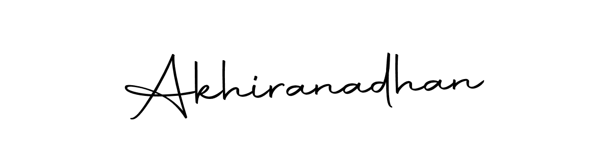 How to make Akhiranadhan signature? Autography-DOLnW is a professional autograph style. Create handwritten signature for Akhiranadhan name. Akhiranadhan signature style 10 images and pictures png