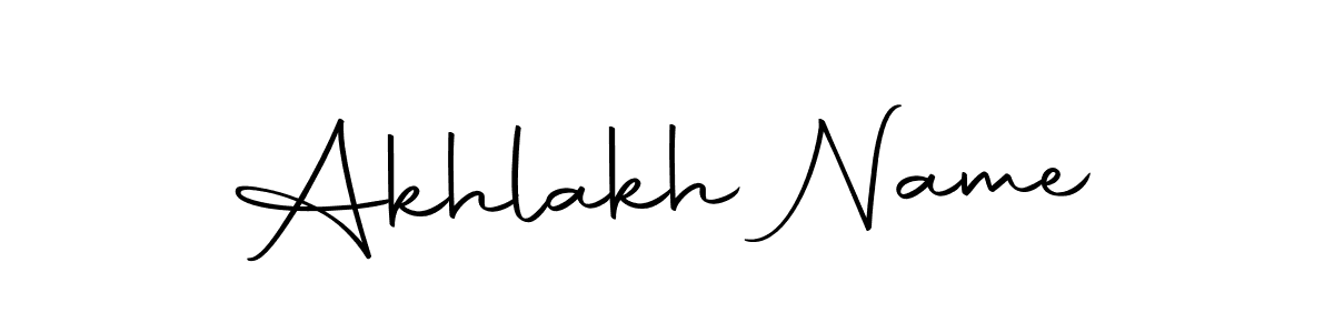The best way (Autography-DOLnW) to make a short signature is to pick only two or three words in your name. The name Akhlakh Name include a total of six letters. For converting this name. Akhlakh Name signature style 10 images and pictures png