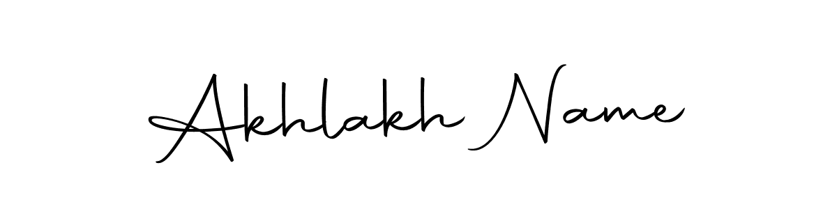 How to make Akhlakh Name signature? Autography-DOLnW is a professional autograph style. Create handwritten signature for Akhlakh Name name. Akhlakh Name signature style 10 images and pictures png