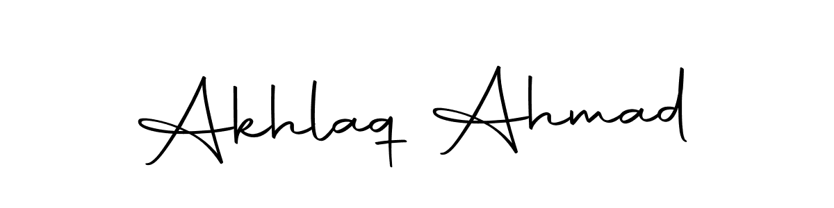 This is the best signature style for the Akhlaq Ahmad name. Also you like these signature font (Autography-DOLnW). Mix name signature. Akhlaq Ahmad signature style 10 images and pictures png