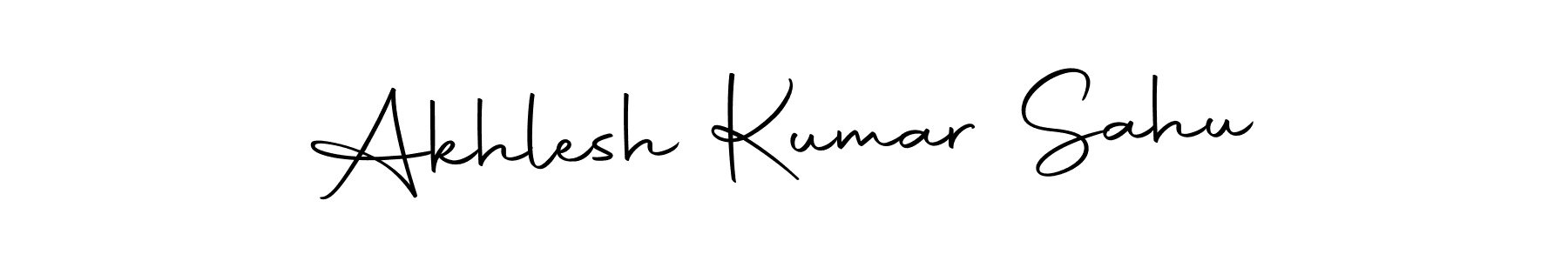 The best way (Autography-DOLnW) to make a short signature is to pick only two or three words in your name. The name Akhlesh Kumar Sahu include a total of six letters. For converting this name. Akhlesh Kumar Sahu signature style 10 images and pictures png
