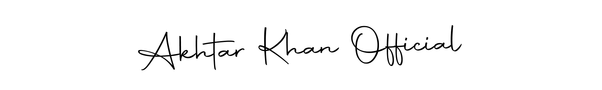 if you are searching for the best signature style for your name Akhtar Khan Official. so please give up your signature search. here we have designed multiple signature styles  using Autography-DOLnW. Akhtar Khan Official signature style 10 images and pictures png