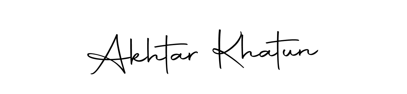 The best way (Autography-DOLnW) to make a short signature is to pick only two or three words in your name. The name Akhtar Khatun include a total of six letters. For converting this name. Akhtar Khatun signature style 10 images and pictures png
