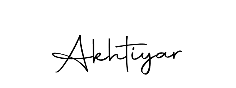 Make a beautiful signature design for name Akhtiyar. With this signature (Autography-DOLnW) style, you can create a handwritten signature for free. Akhtiyar signature style 10 images and pictures png