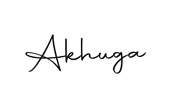 You should practise on your own different ways (Autography-DOLnW) to write your name (Akhuga) in signature. don't let someone else do it for you. Akhuga signature style 10 images and pictures png