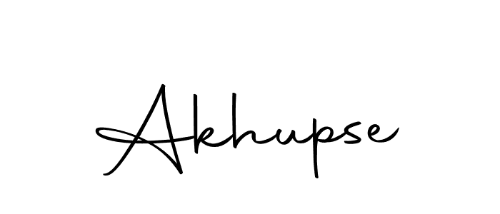 Make a beautiful signature design for name Akhupse. Use this online signature maker to create a handwritten signature for free. Akhupse signature style 10 images and pictures png