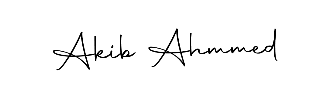 if you are searching for the best signature style for your name Akib Ahmmed. so please give up your signature search. here we have designed multiple signature styles  using Autography-DOLnW. Akib Ahmmed signature style 10 images and pictures png