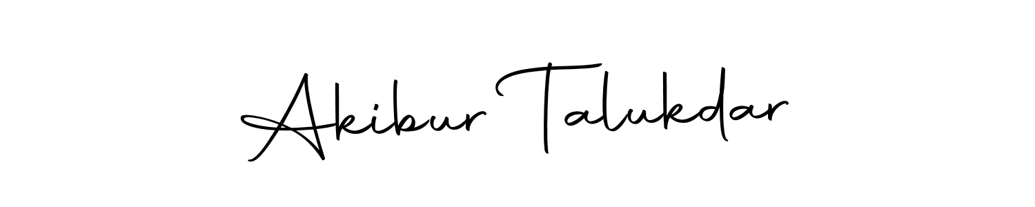 Here are the top 10 professional signature styles for the name Akibur Talukdar. These are the best autograph styles you can use for your name. Akibur Talukdar signature style 10 images and pictures png