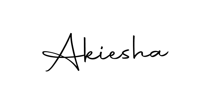 You can use this online signature creator to create a handwritten signature for the name Akiesha. This is the best online autograph maker. Akiesha signature style 10 images and pictures png