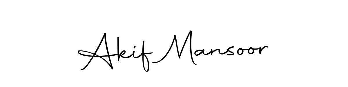 Create a beautiful signature design for name Akif Mansoor. With this signature (Autography-DOLnW) fonts, you can make a handwritten signature for free. Akif Mansoor signature style 10 images and pictures png