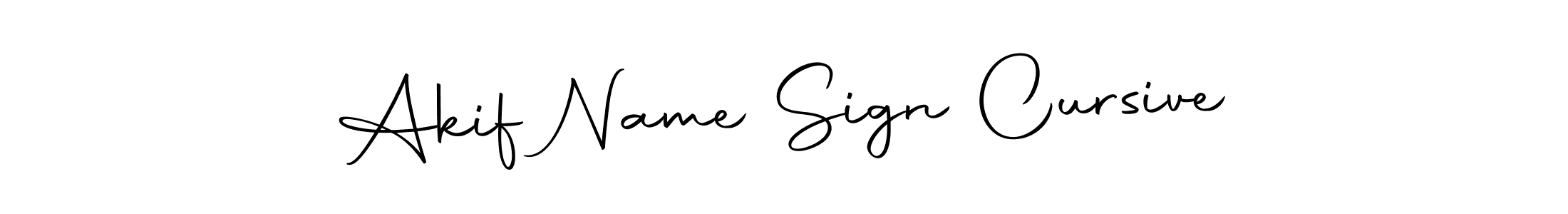 Create a beautiful signature design for name Akif Name Sign Cursive. With this signature (Autography-DOLnW) fonts, you can make a handwritten signature for free. Akif Name Sign Cursive signature style 10 images and pictures png