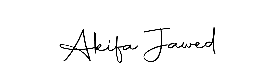 if you are searching for the best signature style for your name Akifa Jawed. so please give up your signature search. here we have designed multiple signature styles  using Autography-DOLnW. Akifa Jawed signature style 10 images and pictures png