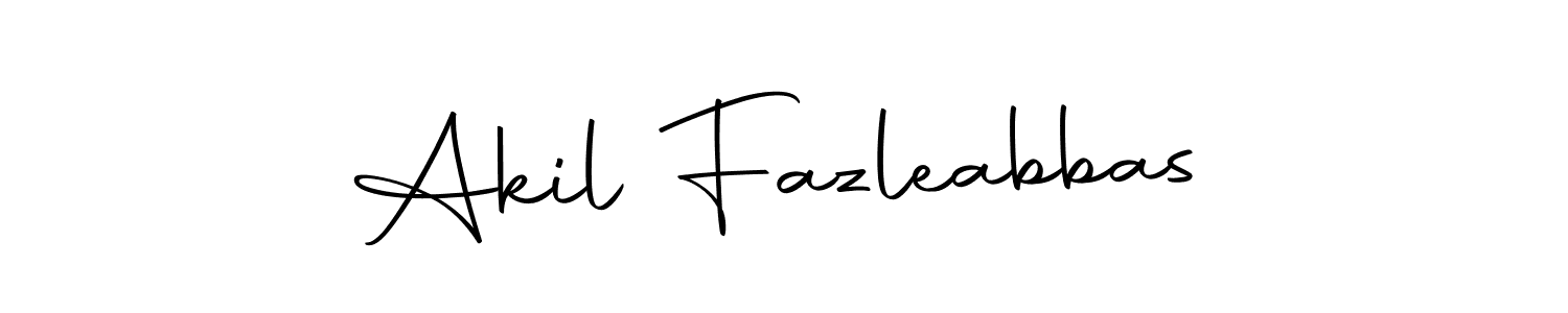 Make a short Akil Fazleabbas signature style. Manage your documents anywhere anytime using Autography-DOLnW. Create and add eSignatures, submit forms, share and send files easily. Akil Fazleabbas signature style 10 images and pictures png