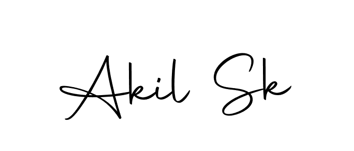 Make a short Akil Sk signature style. Manage your documents anywhere anytime using Autography-DOLnW. Create and add eSignatures, submit forms, share and send files easily. Akil Sk signature style 10 images and pictures png