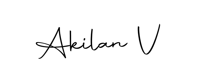 Best and Professional Signature Style for Akilan V. Autography-DOLnW Best Signature Style Collection. Akilan V signature style 10 images and pictures png