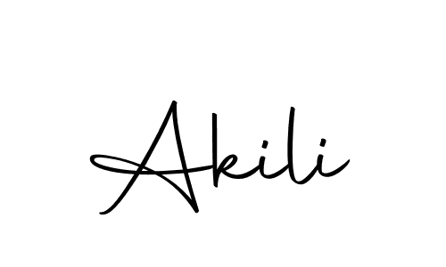 Akili stylish signature style. Best Handwritten Sign (Autography-DOLnW) for my name. Handwritten Signature Collection Ideas for my name Akili. Akili signature style 10 images and pictures png