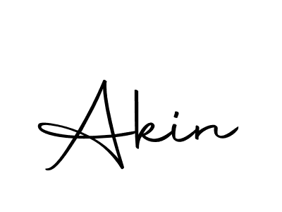 The best way (Autography-DOLnW) to make a short signature is to pick only two or three words in your name. The name Akin include a total of six letters. For converting this name. Akin signature style 10 images and pictures png