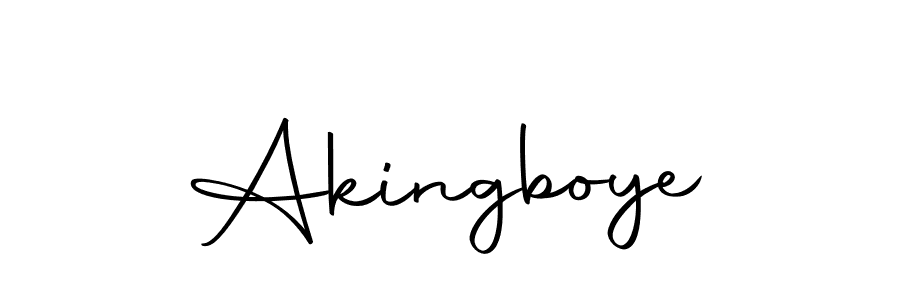 Use a signature maker to create a handwritten signature online. With this signature software, you can design (Autography-DOLnW) your own signature for name Akingboye. Akingboye signature style 10 images and pictures png