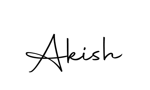 The best way (Autography-DOLnW) to make a short signature is to pick only two or three words in your name. The name Akish include a total of six letters. For converting this name. Akish signature style 10 images and pictures png