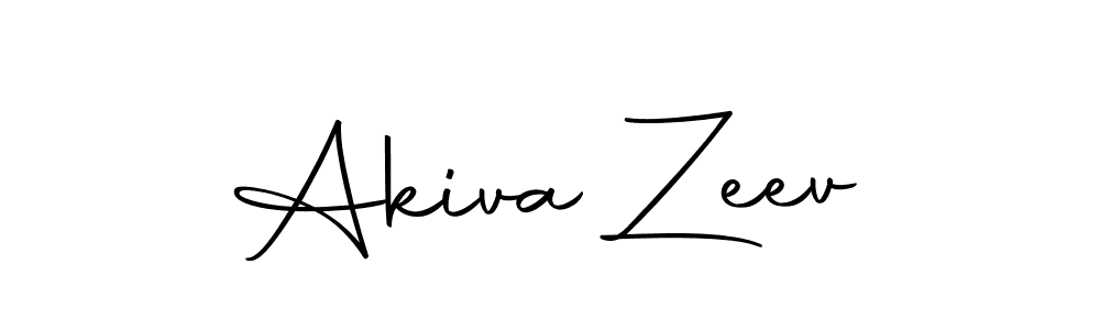 Also we have Akiva Zeev name is the best signature style. Create professional handwritten signature collection using Autography-DOLnW autograph style. Akiva Zeev signature style 10 images and pictures png