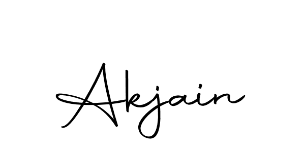 You can use this online signature creator to create a handwritten signature for the name Akjain. This is the best online autograph maker. Akjain signature style 10 images and pictures png