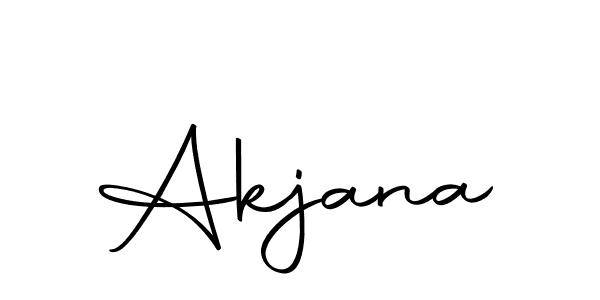 Here are the top 10 professional signature styles for the name Akjana. These are the best autograph styles you can use for your name. Akjana signature style 10 images and pictures png