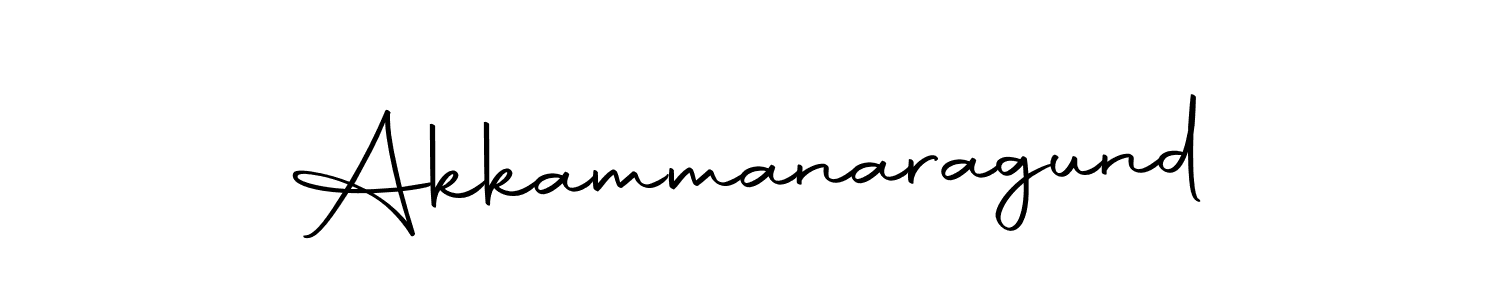 Make a beautiful signature design for name Akkammanaragund. With this signature (Autography-DOLnW) style, you can create a handwritten signature for free. Akkammanaragund signature style 10 images and pictures png