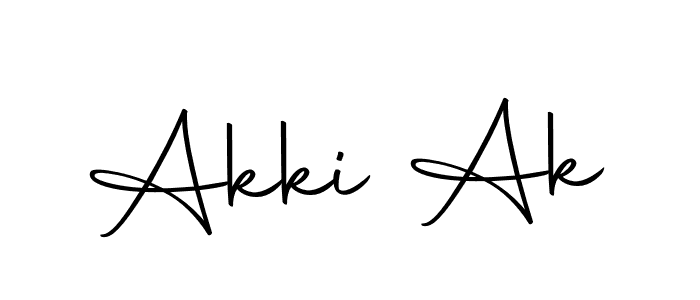 The best way (Autography-DOLnW) to make a short signature is to pick only two or three words in your name. The name Akki Ak include a total of six letters. For converting this name. Akki Ak signature style 10 images and pictures png