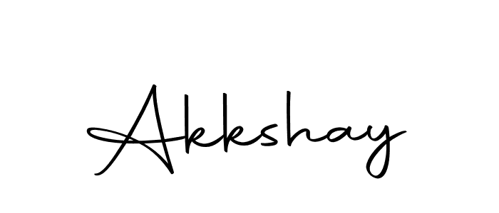 Make a beautiful signature design for name Akkshay. With this signature (Autography-DOLnW) style, you can create a handwritten signature for free. Akkshay signature style 10 images and pictures png