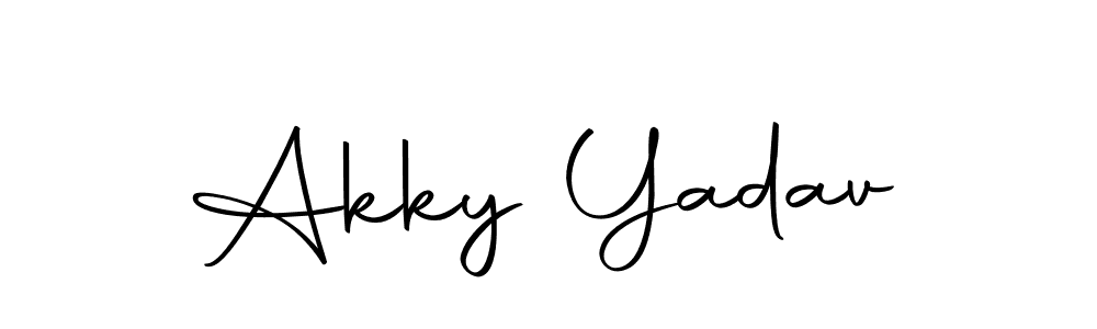 Make a short Akky Yadav signature style. Manage your documents anywhere anytime using Autography-DOLnW. Create and add eSignatures, submit forms, share and send files easily. Akky Yadav signature style 10 images and pictures png