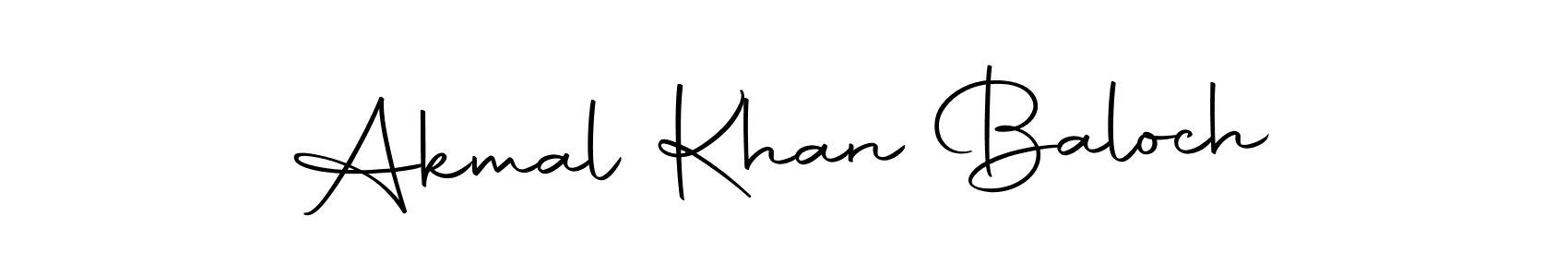 Use a signature maker to create a handwritten signature online. With this signature software, you can design (Autography-DOLnW) your own signature for name Akmal Khan Baloch. Akmal Khan Baloch signature style 10 images and pictures png