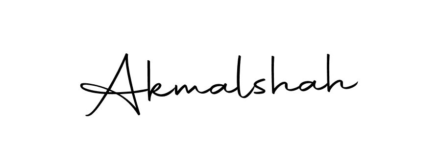 Create a beautiful signature design for name Akmalshah. With this signature (Autography-DOLnW) fonts, you can make a handwritten signature for free. Akmalshah signature style 10 images and pictures png