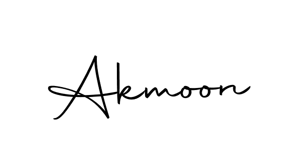 Create a beautiful signature design for name Akmoon. With this signature (Autography-DOLnW) fonts, you can make a handwritten signature for free. Akmoon signature style 10 images and pictures png