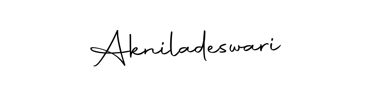Similarly Autography-DOLnW is the best handwritten signature design. Signature creator online .You can use it as an online autograph creator for name Akniladeswari. Akniladeswari signature style 10 images and pictures png