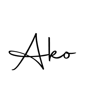 Use a signature maker to create a handwritten signature online. With this signature software, you can design (Autography-DOLnW) your own signature for name Ako. Ako signature style 10 images and pictures png