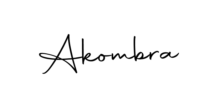 Make a beautiful signature design for name Akombra. With this signature (Autography-DOLnW) style, you can create a handwritten signature for free. Akombra signature style 10 images and pictures png