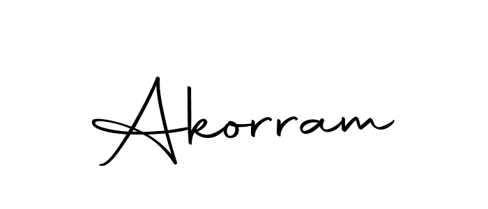 Here are the top 10 professional signature styles for the name Akorram. These are the best autograph styles you can use for your name. Akorram signature style 10 images and pictures png