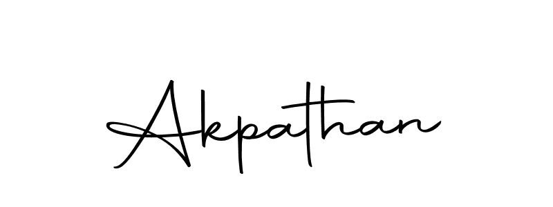 Make a beautiful signature design for name Akpathan. Use this online signature maker to create a handwritten signature for free. Akpathan signature style 10 images and pictures png