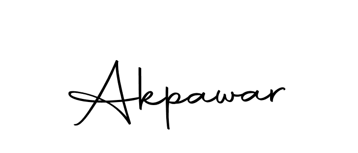 Create a beautiful signature design for name Akpawar. With this signature (Autography-DOLnW) fonts, you can make a handwritten signature for free. Akpawar signature style 10 images and pictures png
